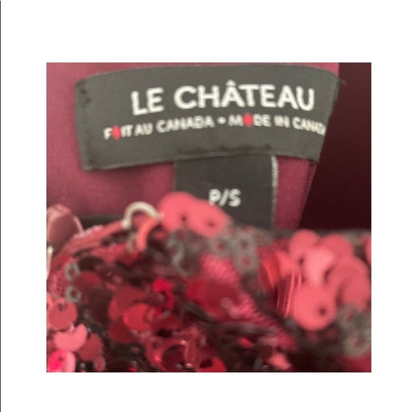 🐝Le Chateau • Dress Slim Fitting • Red • Women’s Size Small • Great Condition - Picture 6 of 7